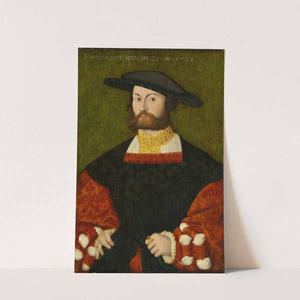 Portrait of Sebald Haller von Hallerstein by Hans Brosamer