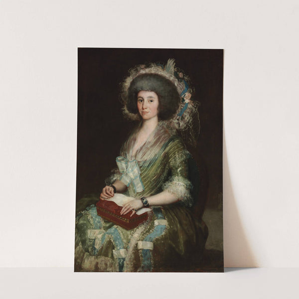Portrait of Senora Ceán Bermudez by Francisco de Goya