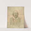 Portrait of Shakespeare, after Stratford bust by Thomas Nast