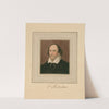Portrait of Shakespeare by George Perfect Harding