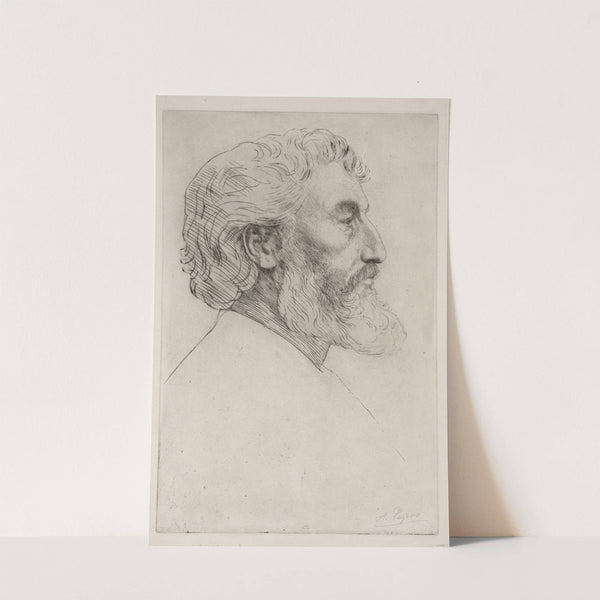 Portrait of Sir Frederick Leighton (c.1878) by Alphonse Legros