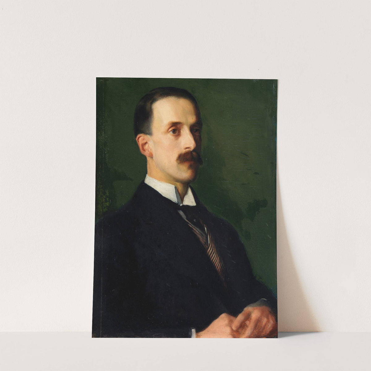 Portrait of Sir Hugh Lane (1865-1915), Director of the National Gallery of Ireland 1914-1915 by Sarah Cecilia Harrison