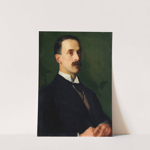 Portrait of Sir Hugh Lane (1865-1915), Director of the National Gallery of Ireland 1914-1915 by Sarah Cecilia Harrison