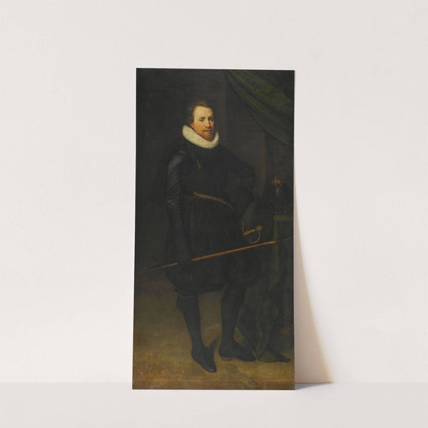 Portrait of Sir John Burroughs (1587-1627) by Jan Anthonisz van Ravesteyn