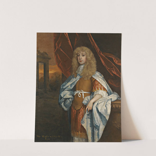 Portrait of Sir Matthew Dudley, Bt. by John Greenhill