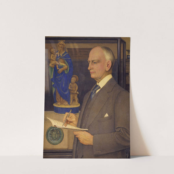 Portrait of Sir Whitworth Wallis (1855-1927) (1927) by Joseph Edward Southall