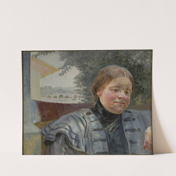 Portrait of sister Helena by Jacek Malczewski