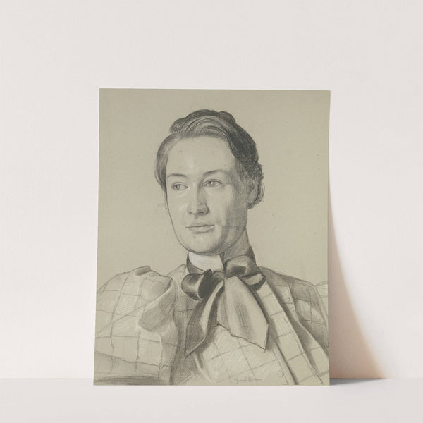 Portrait of Sofie Küchler by Hans Thoma