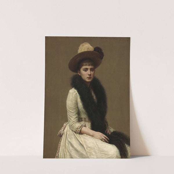 Portrait of Sonia by Henri Fantin-Latour