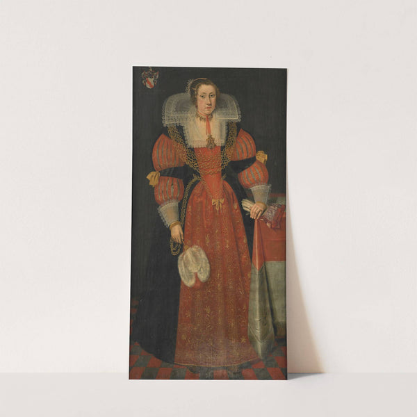 Portrait of Sophia de Vervou by L.J. Woutersin