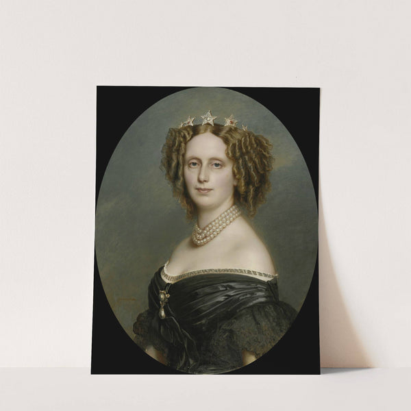 Portrait of Sophia Frederika Mathilda (1818-77), Princess of Württemberg (1863 - 1873) by Franz Xaver Winterhalter