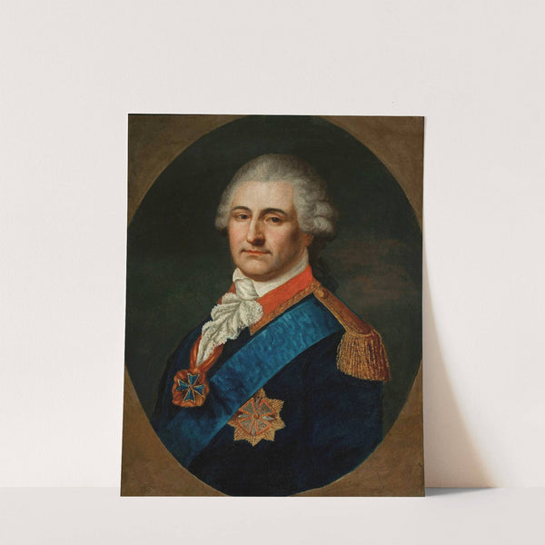 Portrait of Stanisław August Poniatowski in the general’s uniform by Johann Baptist von Lampi the Elder