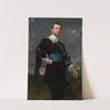Portrait of Stanisław Czachórski (1853–1904), artist’s brother by Władysław Czachórski