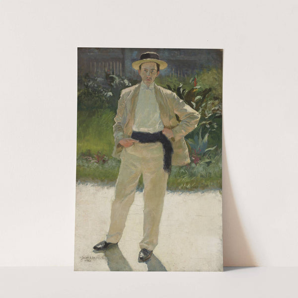 Portrait of Stanisław Czajkowski, painter, artist’s brother by Józef Czajkowski