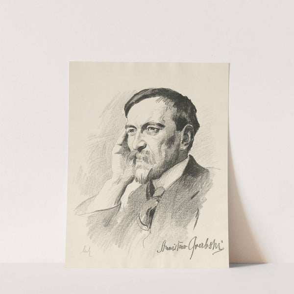 Portrait of Stanisław Grabski (1919) by Stanisław Lentz