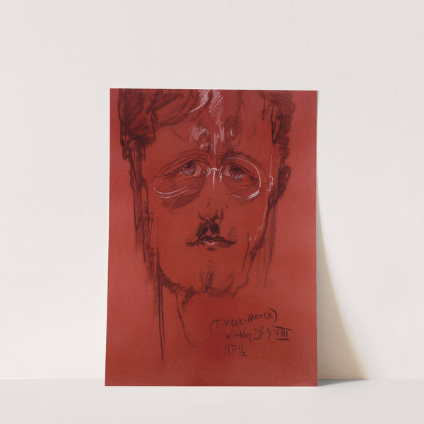 Portrait of Stefan Glass by Stanisław Ignacy Witkiewicz