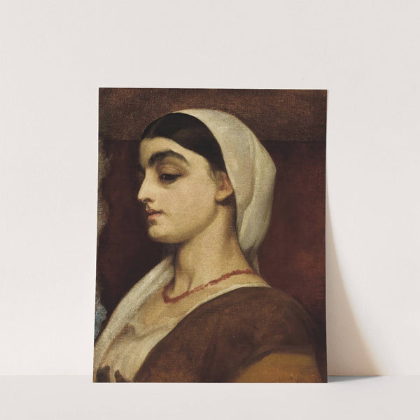 Portrait of Stella (circa 1859) by Frederic Leighton