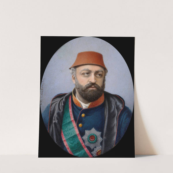Portrait of Sultan Abdülaziz (1876) by Stanisław Chlebowski