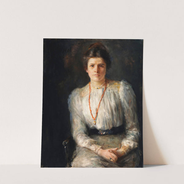 Portrait of Susan Mary (Lily) Yeats (1866 -1949), Embroiderer and Designer by John Butler Yeats