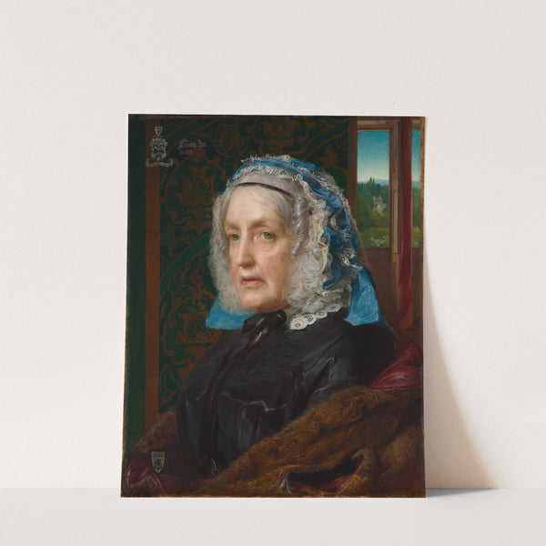 Portrait of Susanna Rose (1862) by Frederick Sandys