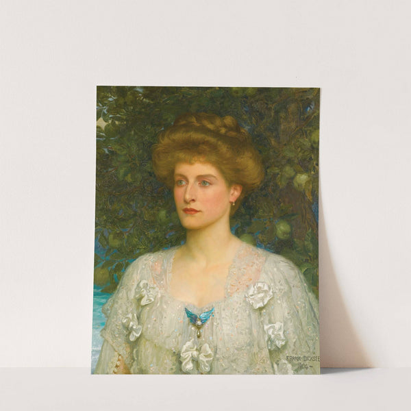 Portrait Of Susannah Pearson (1904) by Frank Dicksee