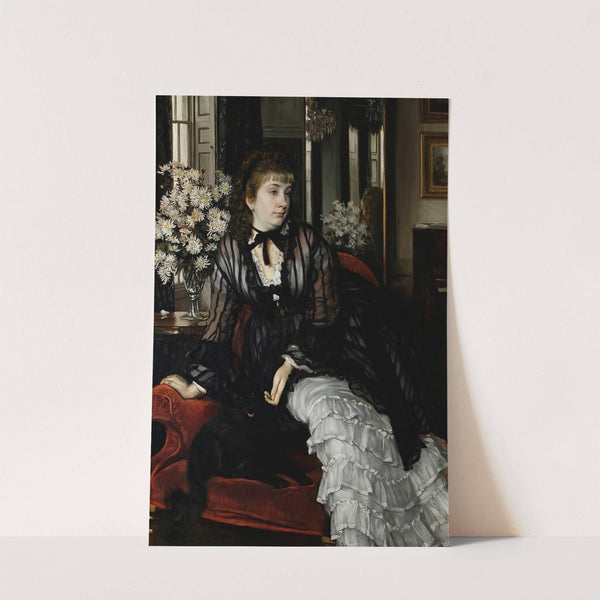 Portrait of Sydney Isabella Milner-Gibson (1872) by James Tissot