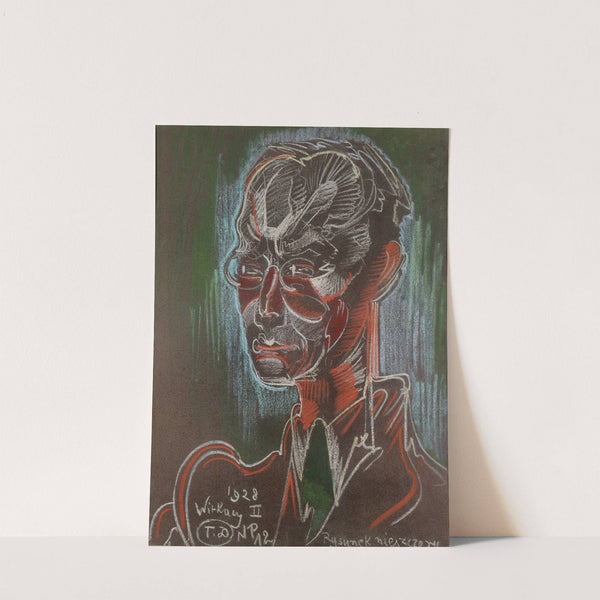 Portrait of Teodor Białynicki-Birula by Stanisław Ignacy Witkiewicz