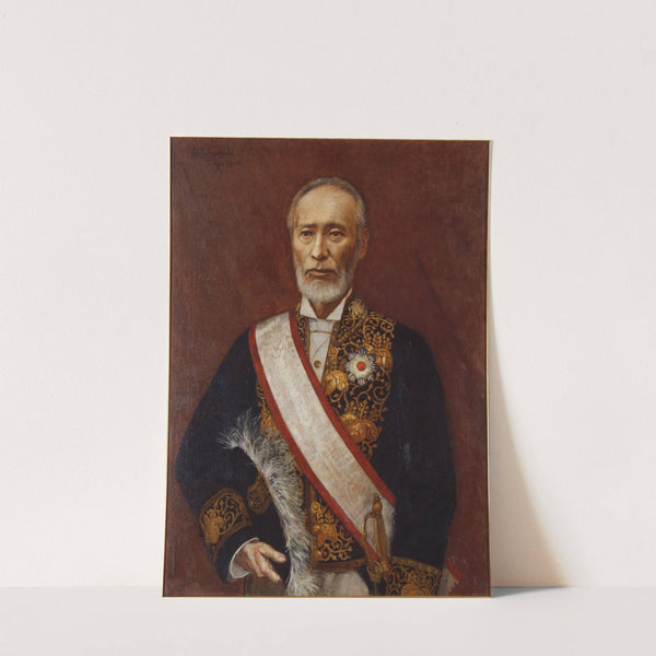 Portrait Of Terajima Munenori by Kuroda Seiki