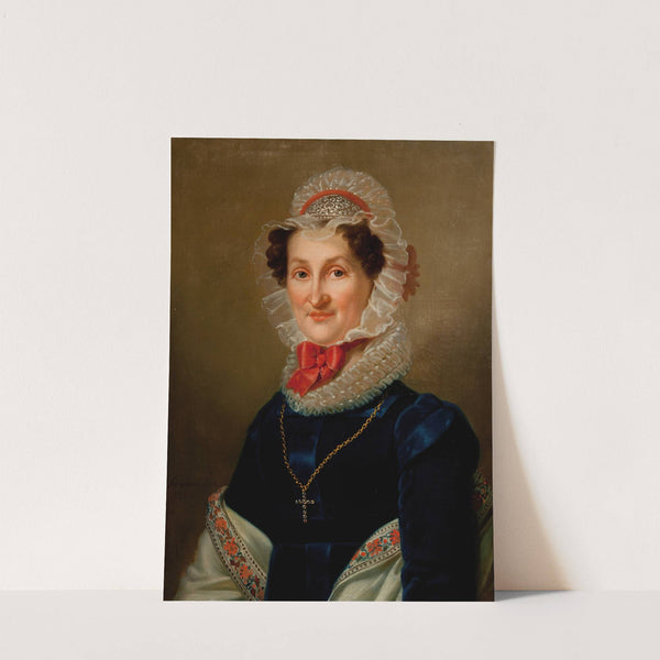 Portrait of Teresa Hausner by Karol Schweikart