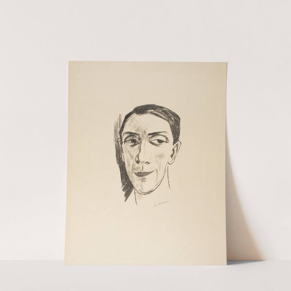 Portrait of the Actor N. M. Zeretelli (1921) by Max Beckmann