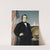 Portrait of the American President Andrew Johnson by Frank Buchser