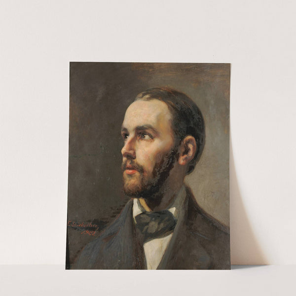 Portrait of the Archaeologist Johann Jakob Bernoulli (1852) by Ernst Stückelberg