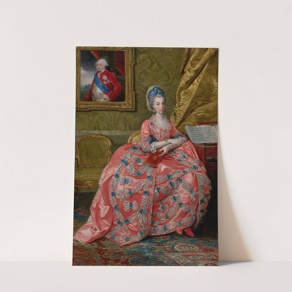 Portrait of the Archduchess Maria Amalia of Austria, Duchess of Parma by Johan Joseph Zoffany