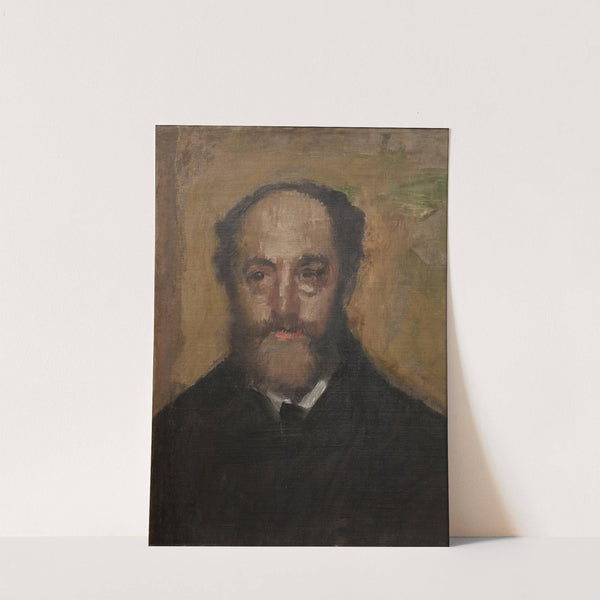 Portrait of the Art Critic Durand-Gréville by Edgar Degas