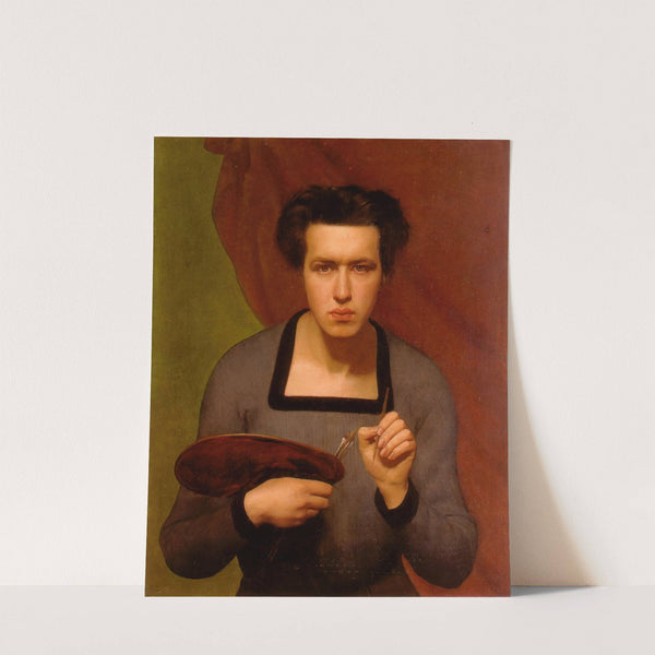 Portrait of the Artist (1832) by Louis Janmot