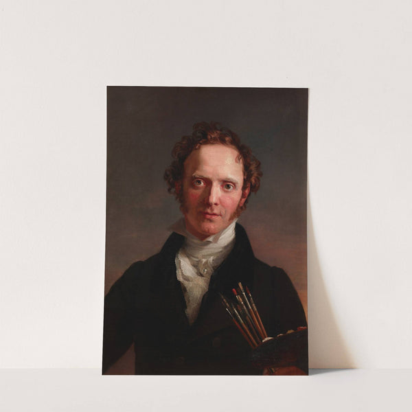 Portrait of the artist by George Dawe