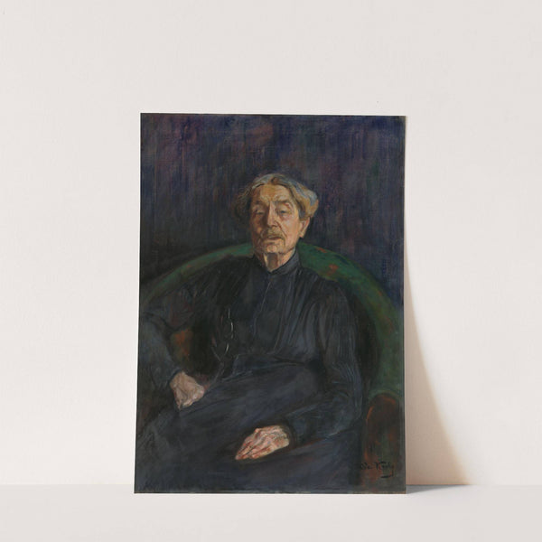 Portrait of the Artist Aasta Hansteen by Oda Krohg