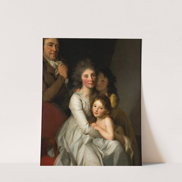 Portrait Of The Artist And His Family by Johann Friedrich August Tischbein