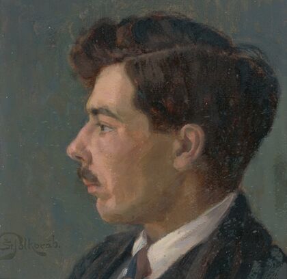 Portrait of the Artist J. Korezska