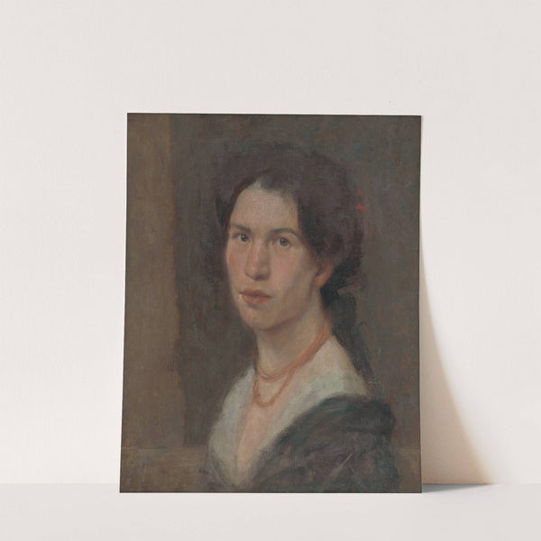 Portrait of the Artist Jonášová by Milan Thomka Mitrovský