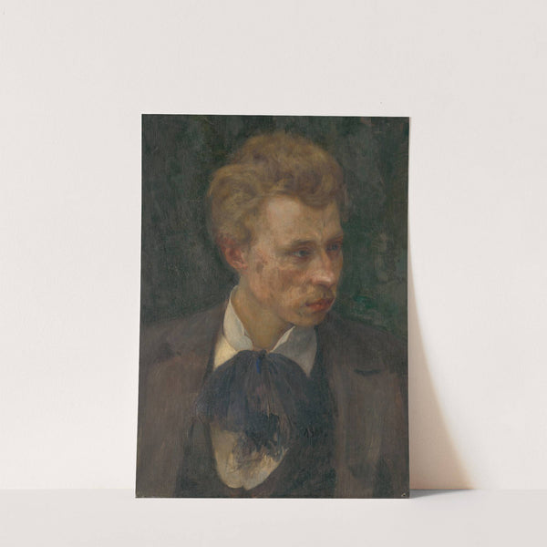 Portrait of the Artist R. Boehm (1897) by Miloš Jiránek