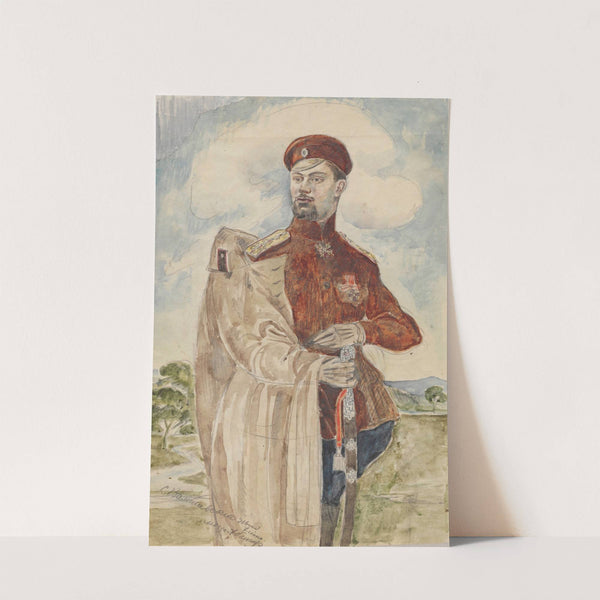 Portrait of the artist’s brother-in-law, Kirill Zdanevich by Zygmunt Waliszewski