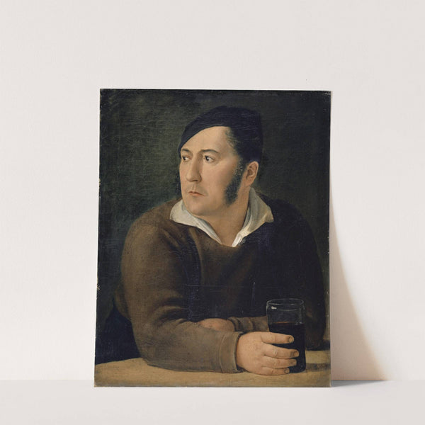 Portrait of the Artist's Brother, Leonhard Miville-Keller by Jakob Christoph Miville