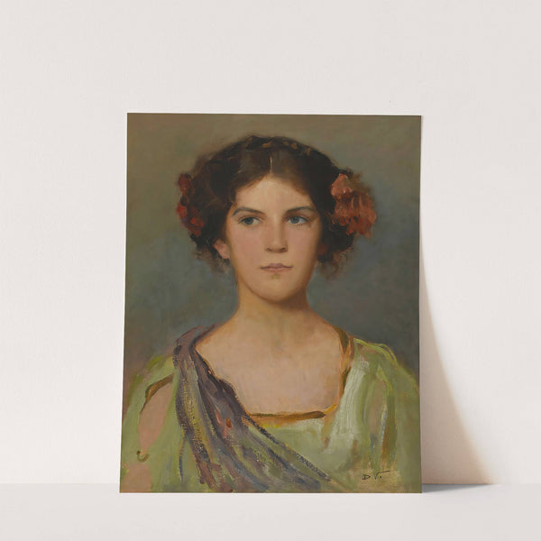Portrait Of The Artist's Daughter by Douglas Volk