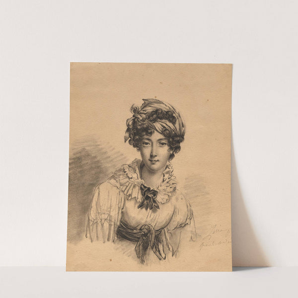 Portrait of the Artist's Daughter by Martin Drölling