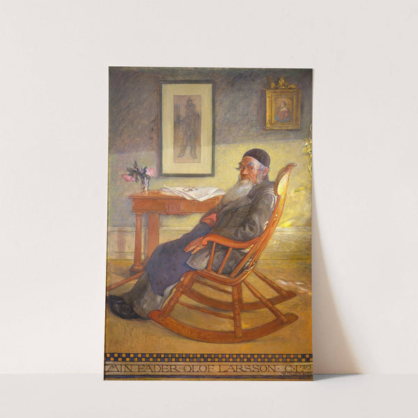 Portrait of the Artist’s Father (1903) by Carl Larsson