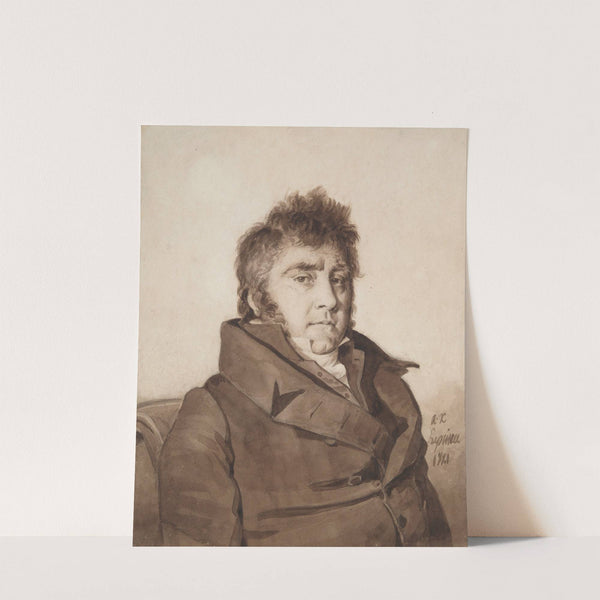 Portrait of the Artist’s Father (1821) by Auguste Xavier Leprince