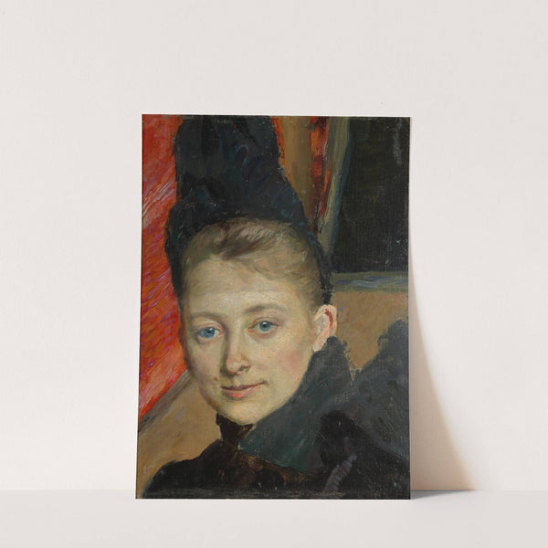 Portrait of the Artist's First Wife née Klemming by Richard Bergh