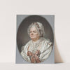 Portrait of the artist's mother by Joseph Ducreux