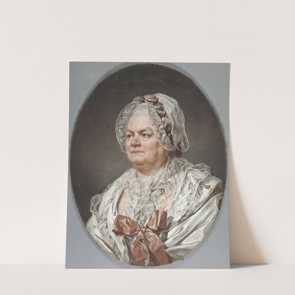 Portrait of the artist's mother by Joseph Ducreux